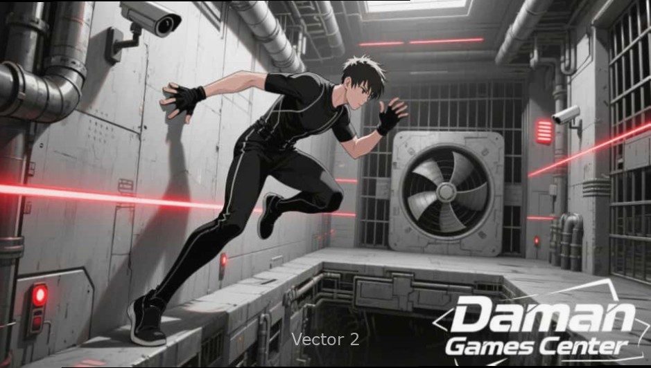 Vector 2 Parkour Moves Vector 2 gameplay showing various parkour moves with Vector 2 watermark